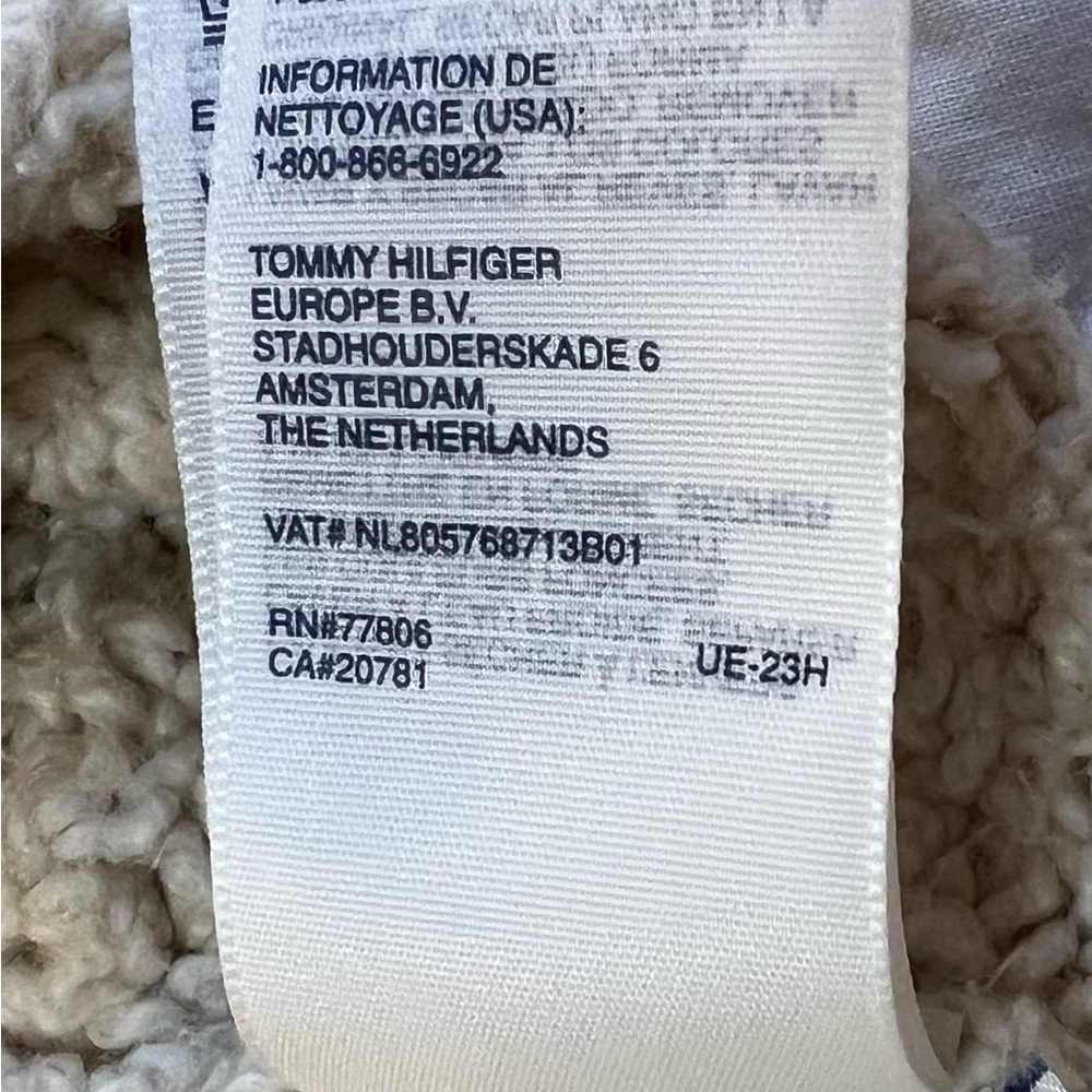 Tommy Hilfiger Cream Turtleneck Sweater - Picture 5 of 6